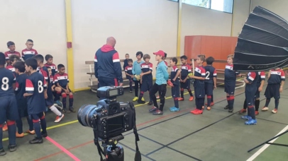 📸Séance shooting pour l album photos du club 🔴⚪🔵