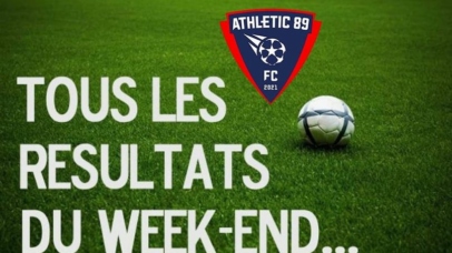 Salut à tous !  Voici les résultats de nos équipes pour ce Week-end 🔴⚪🔵